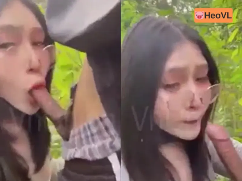 đi dã ngoại tiện nắc cô bạn gái ở trong rừng